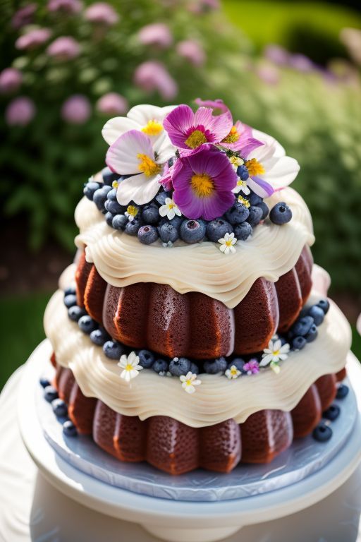 Tiered Bundt Cakes