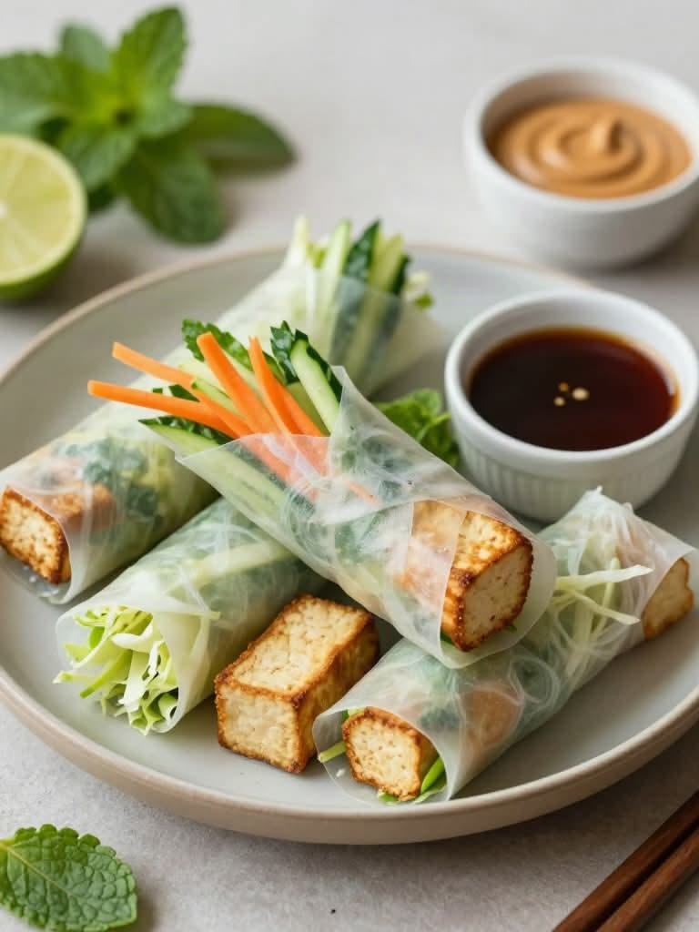 Tofu Spring Rolls