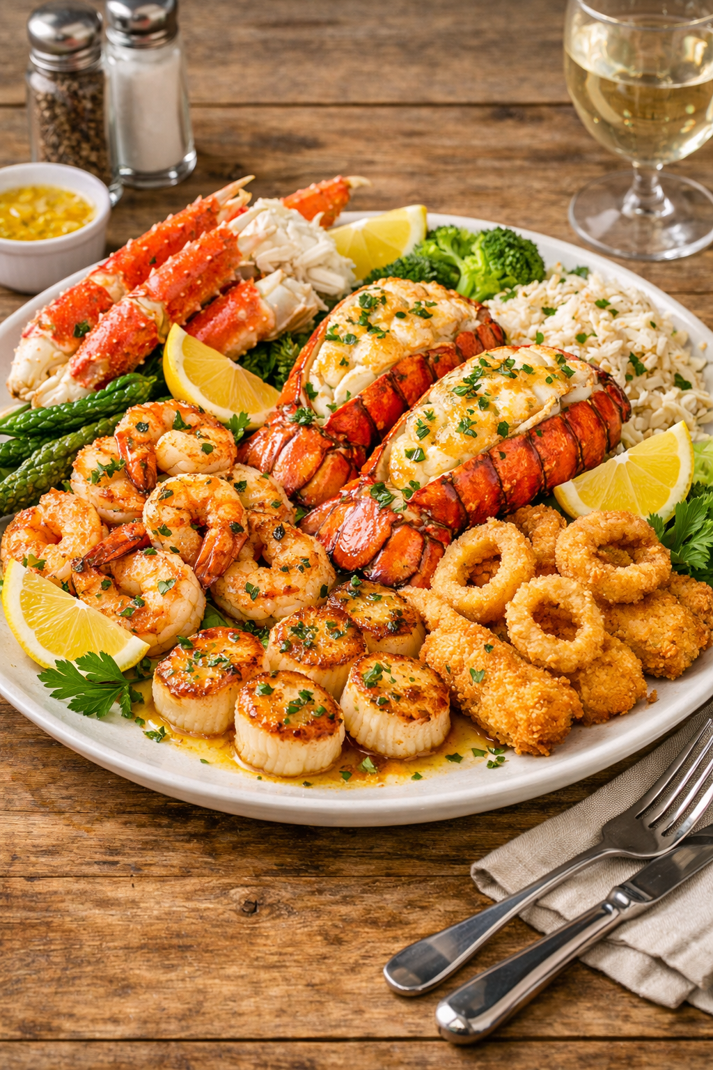 Seafood Combo Platter