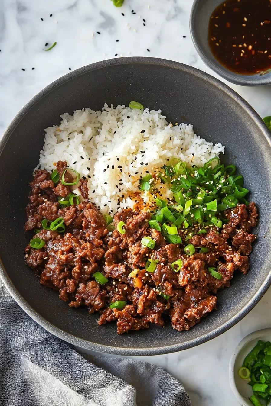 Spicy Beef Bowl