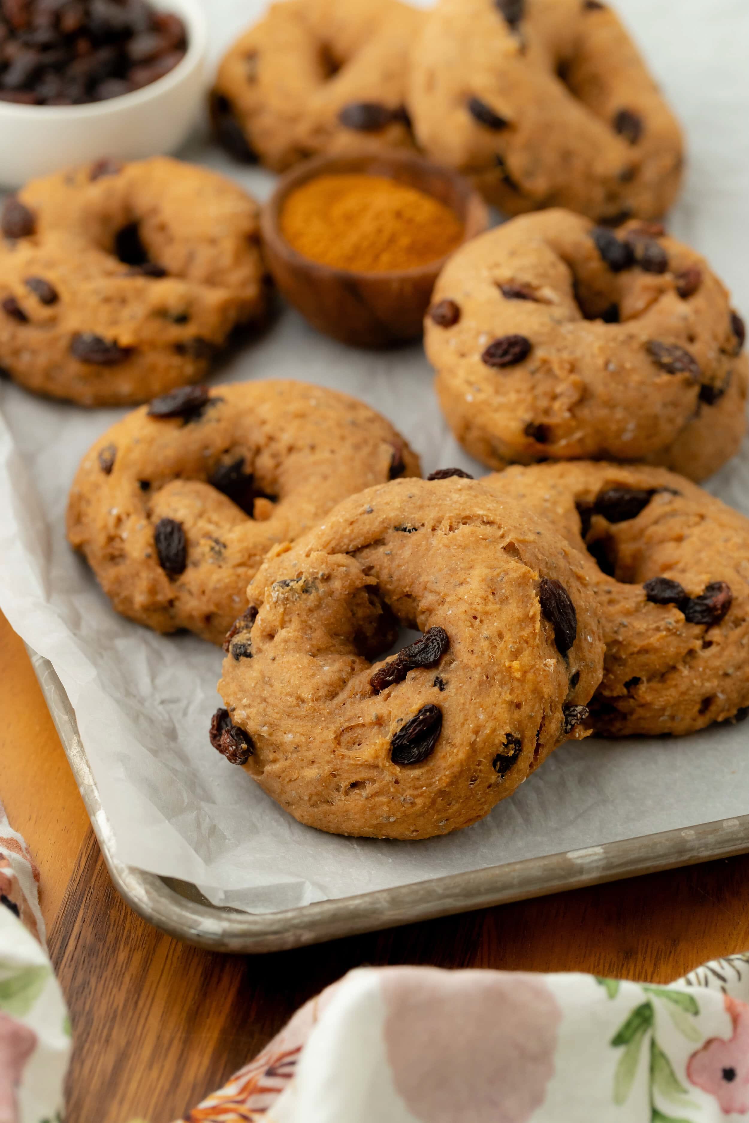 Cinnamon Raisin Bagel