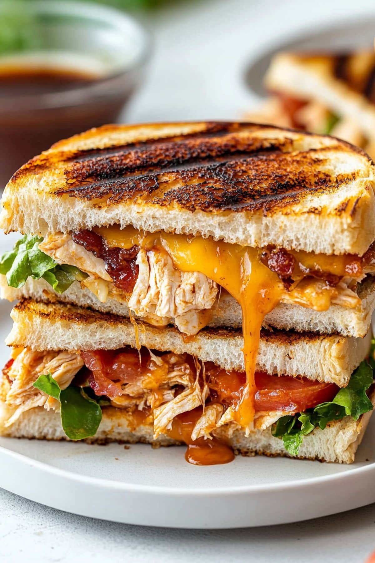 Toasted Frontega Chicken Panini