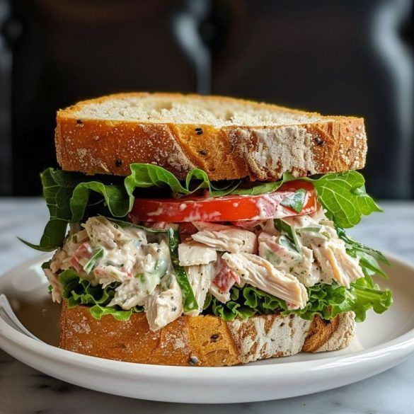 Napa Almond Chicken Salad Sandwich