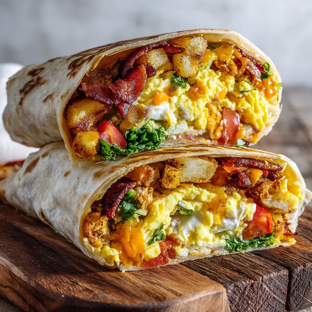 Loaded Breakfast Burrito