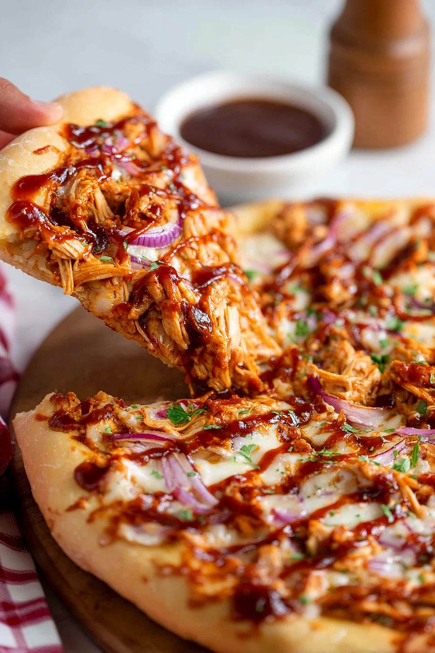 Medium Hawaiian BBQ Chicken Pizza