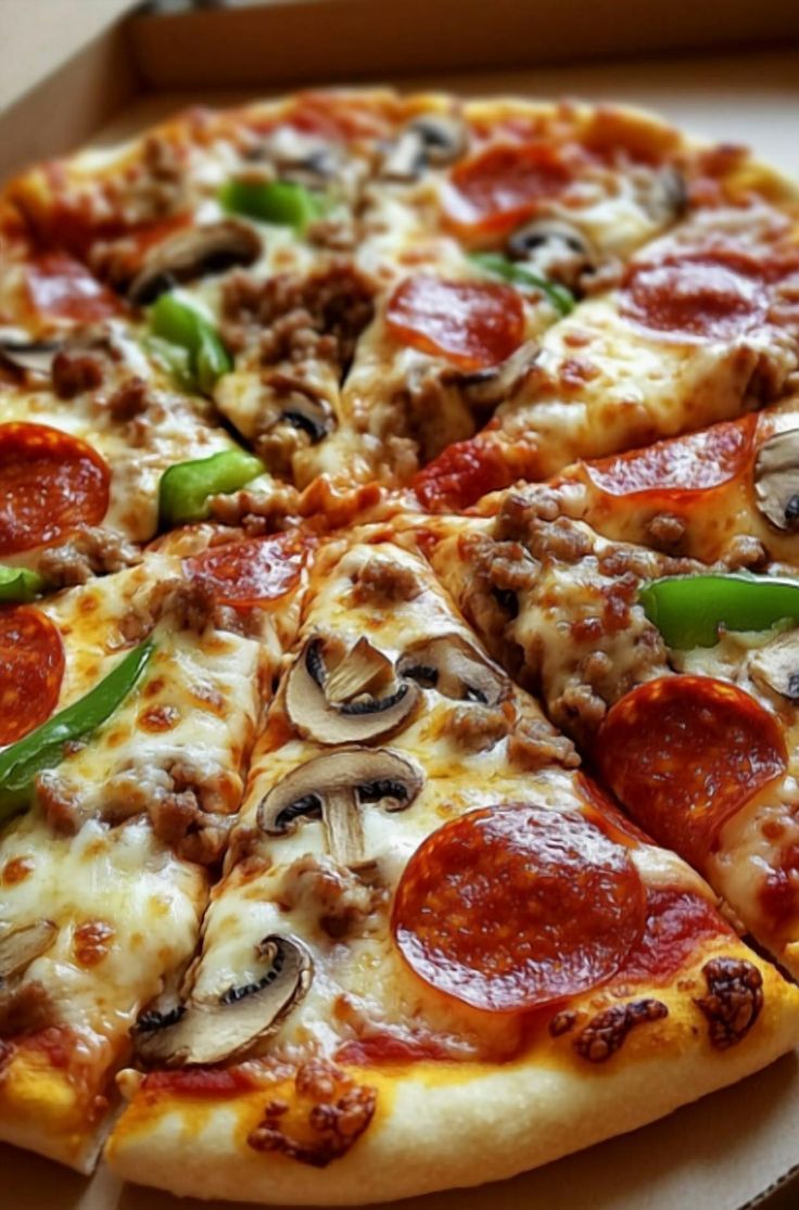 Large The Works Pizza