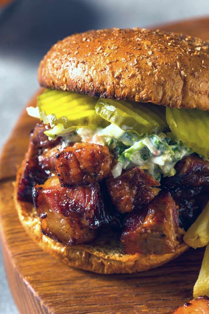 Burnt Ends Sandwich