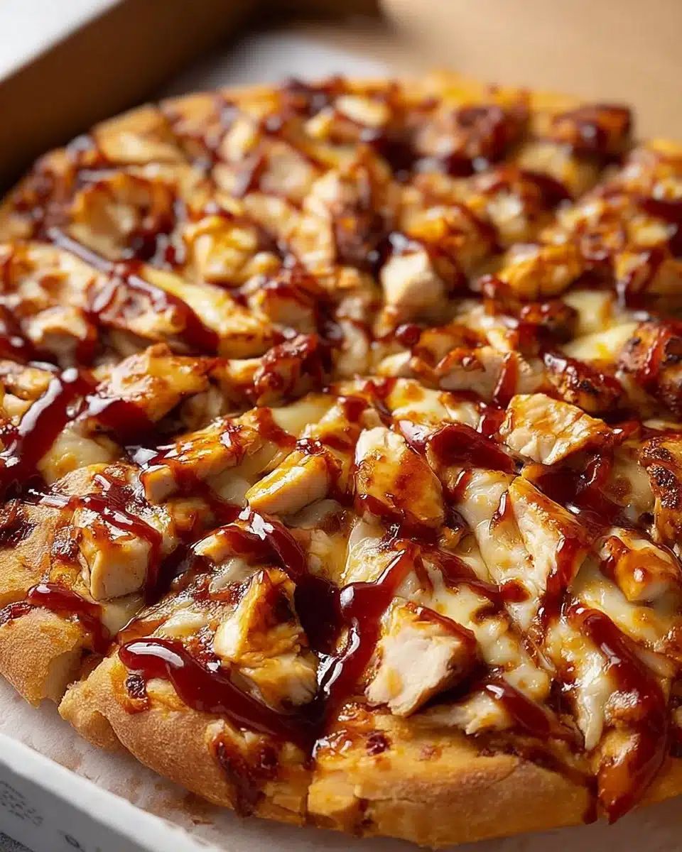Medium BBQ Chicken Pizza