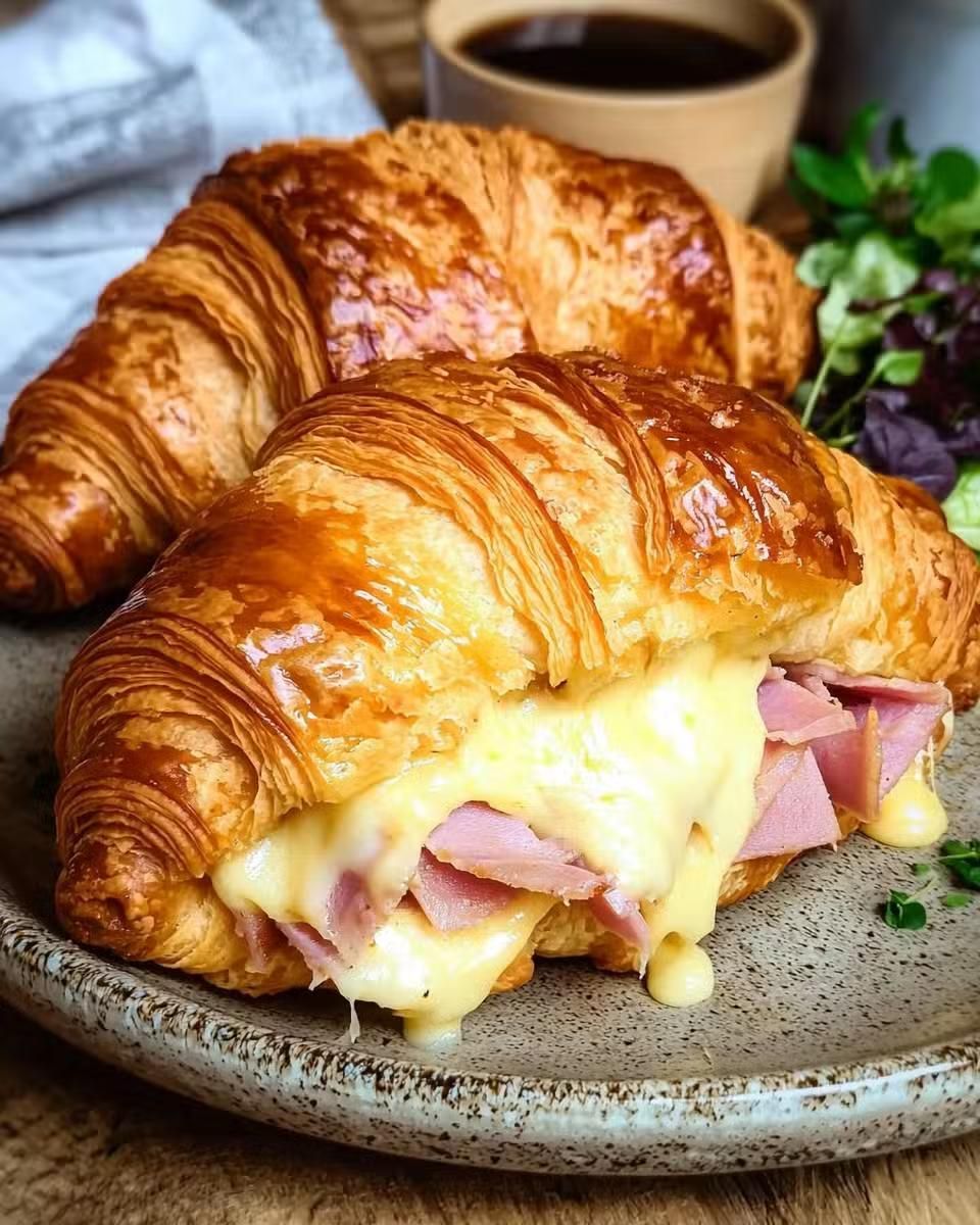 Ham and Cheese Croissant