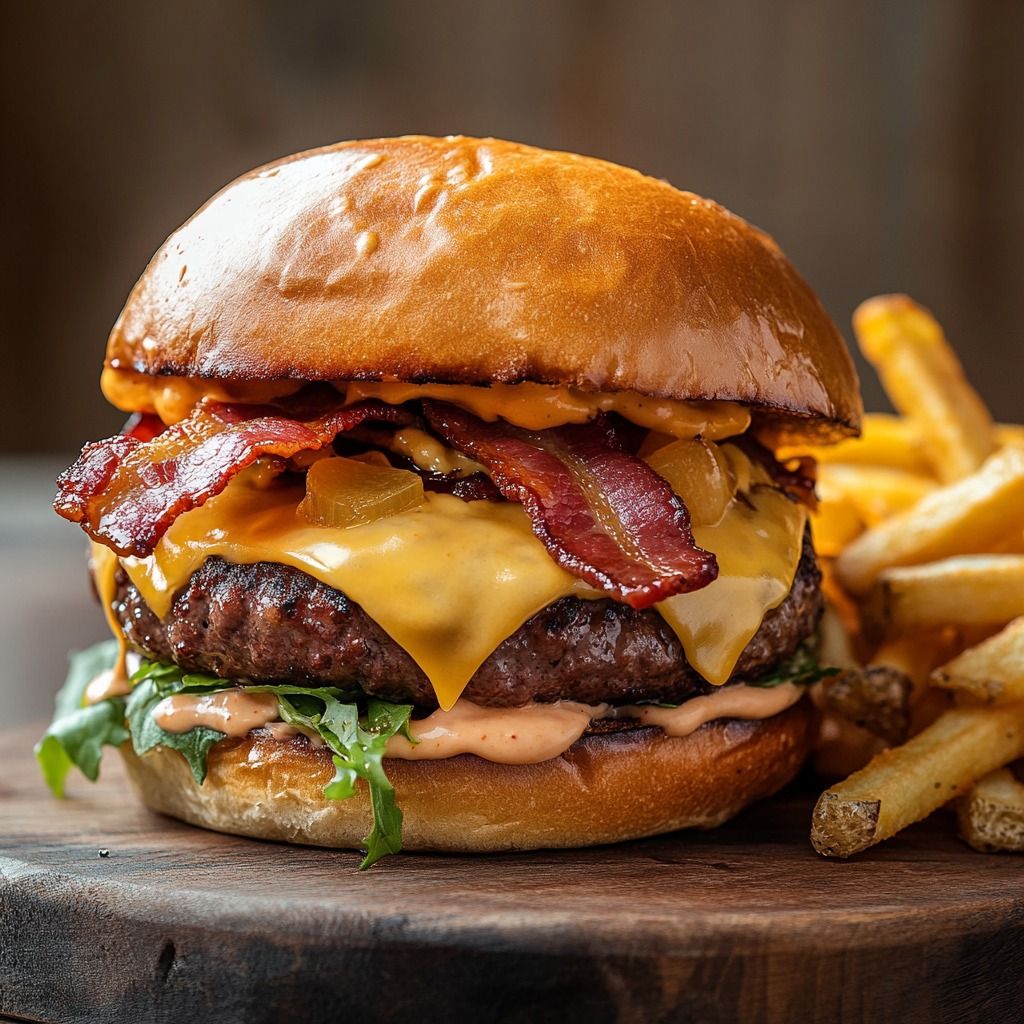 Bacon Cheddar Burger