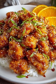Crispy Orange Chicken