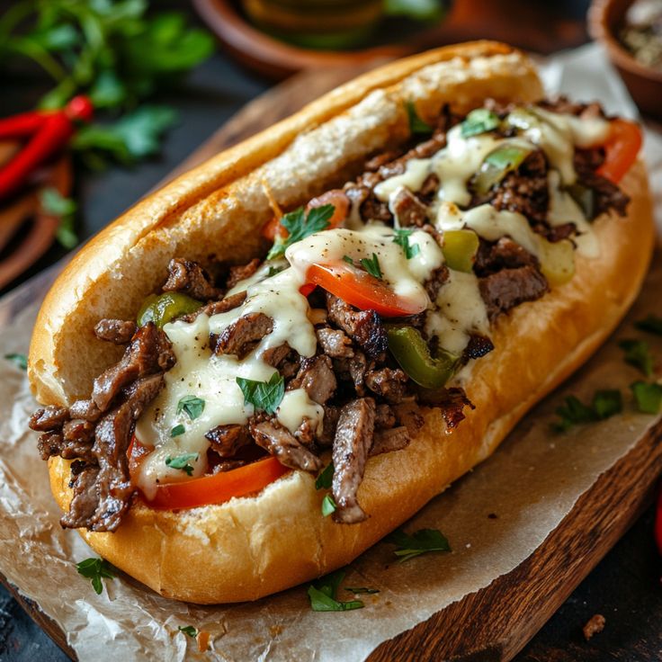 Steak Philly Cheese Steak (Medium)