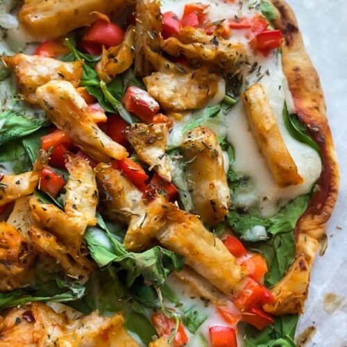 BBQ Chicken 8-Corner Pizza