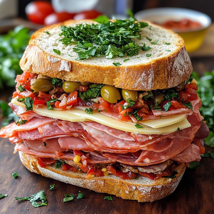 Big A Wreck Sandwich