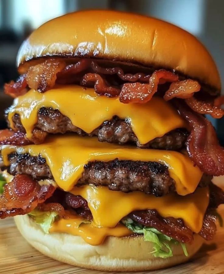 Triple ButterBurger with Cheese