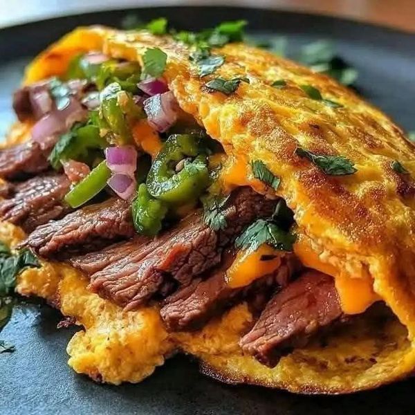 Big Steak Omelette