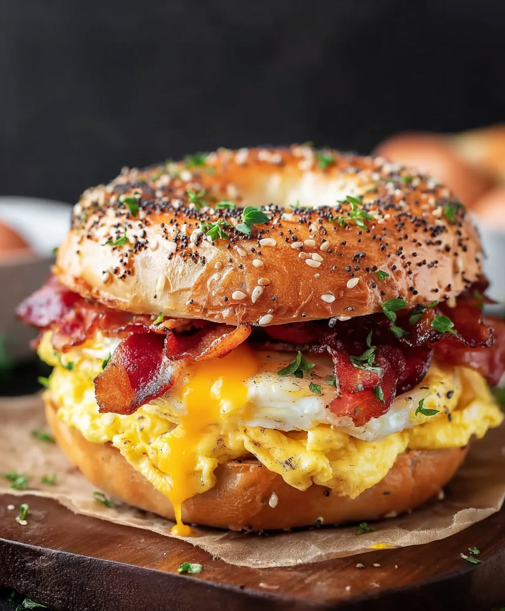 Loaded Breakfast Sandwich
