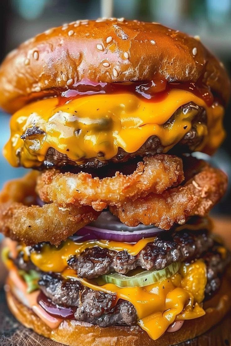 Triple Steakburger with Cheese