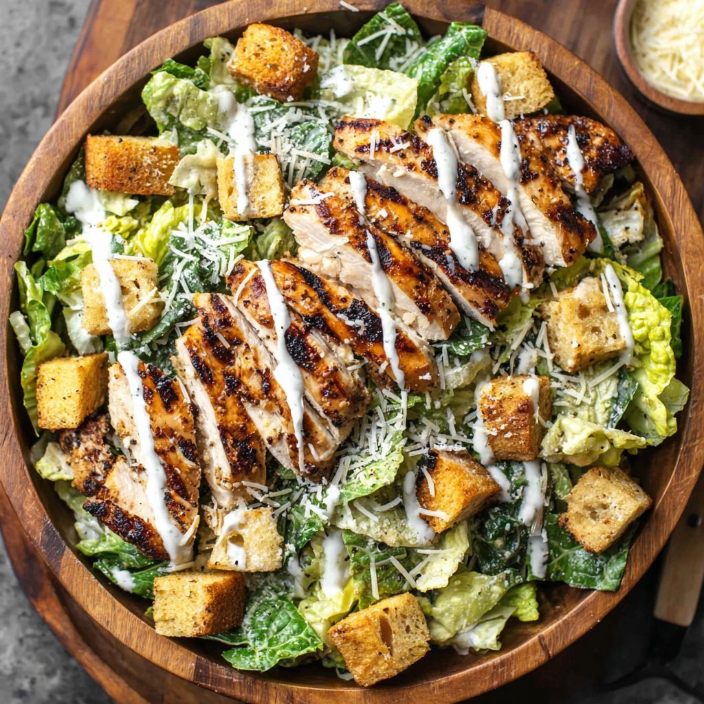 Caesar Salad with Chicken