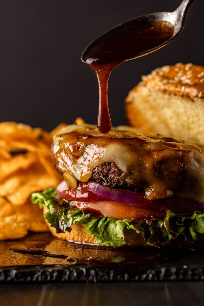 Whiskey BBQ Bacon Burger