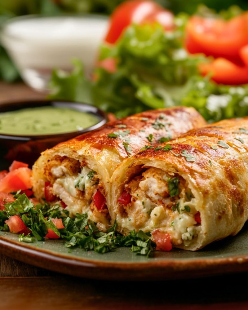 Firecracker Chicken Wraps