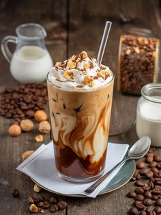 Hazelnut Latte (Medium)