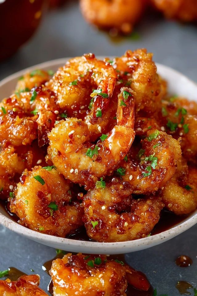 Crispy Honey Shrimp