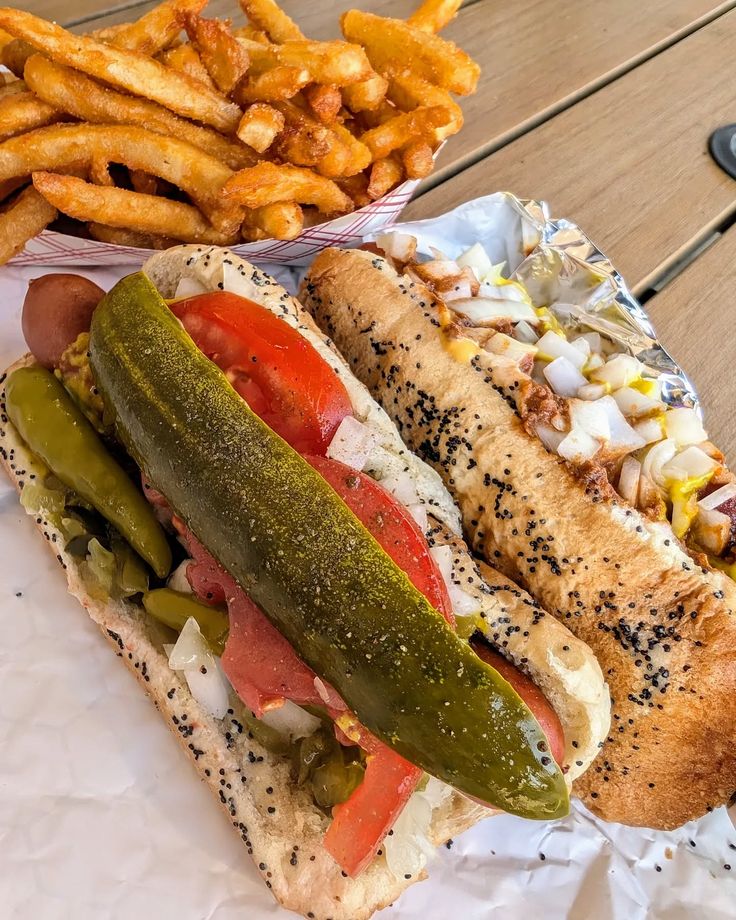 Chicago Dog Combo (with Fries and Drink)