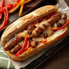 Italian Sausage Sandwich