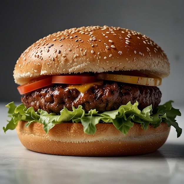 Single Hamburger