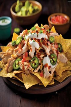 Nachos with Chicken