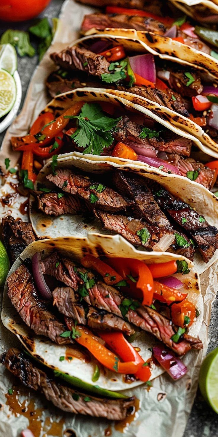 Mesquite-Grilled Steak Fajitas
