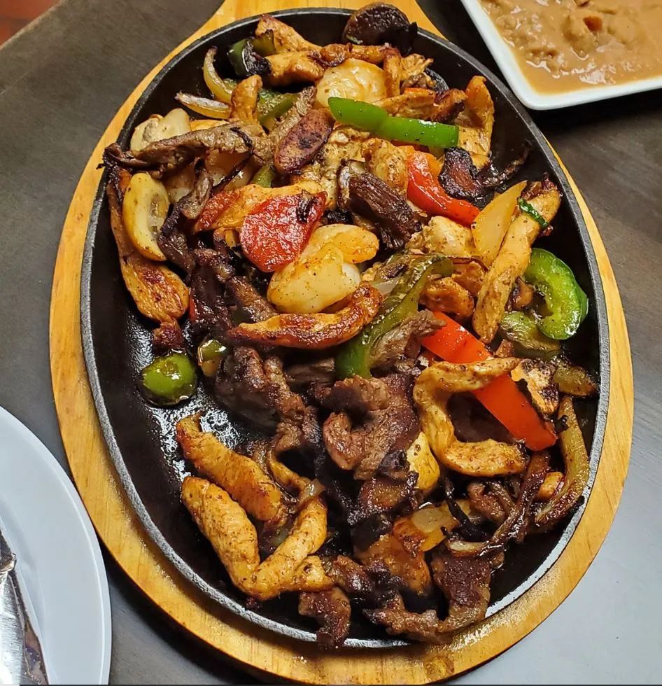 Mixed Fajitas (Chicken and Shrimp)