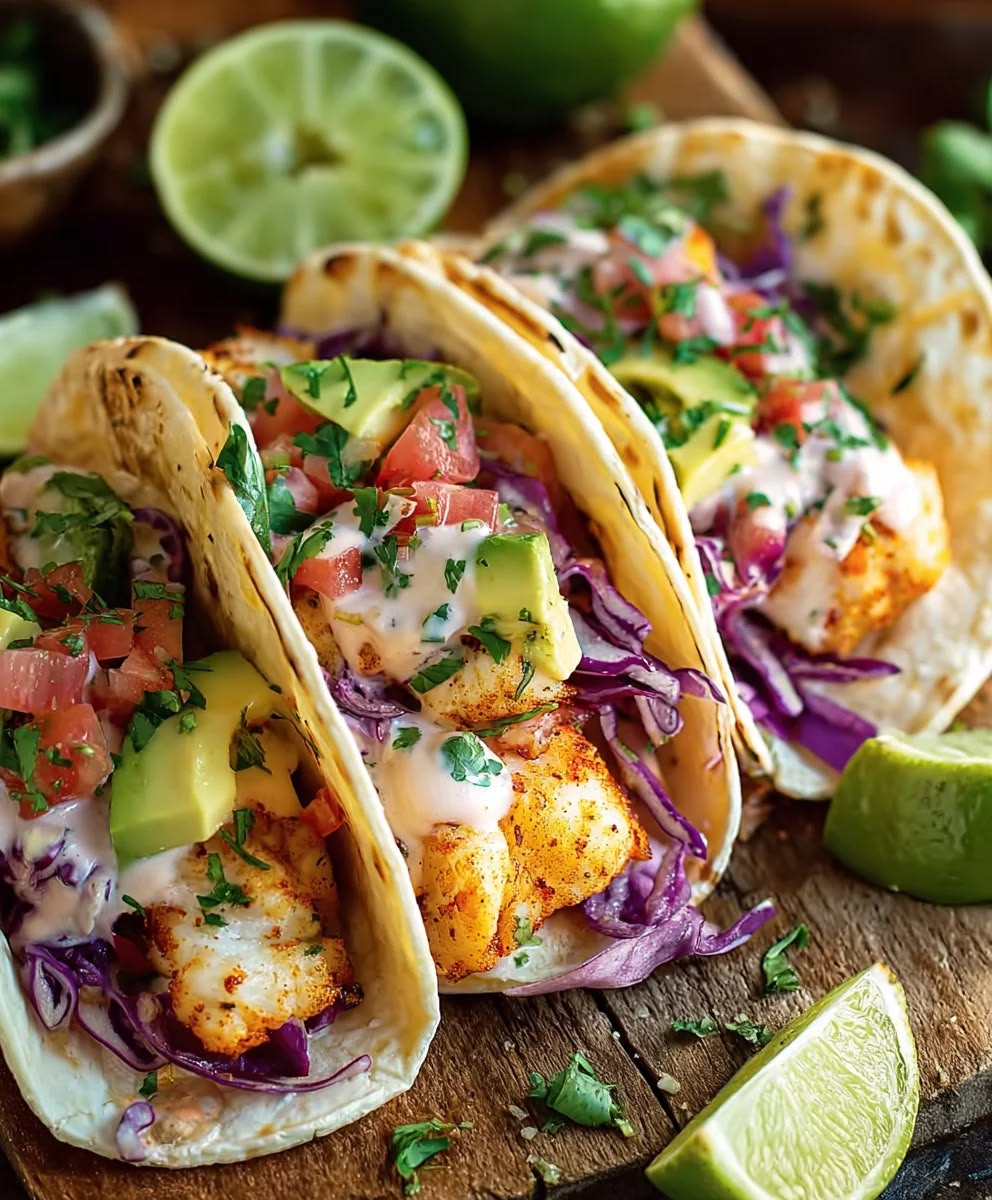 Fish Tacos (3-piece)