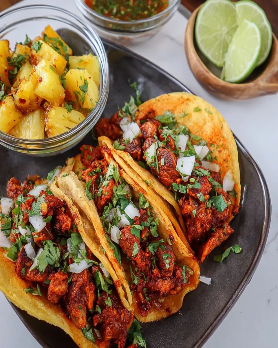 Al Pastor Tacos (3-piece)