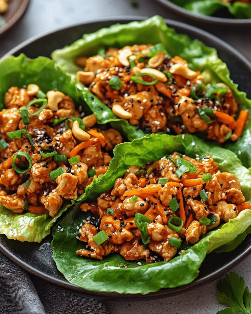 Chicken Lettuce Wraps