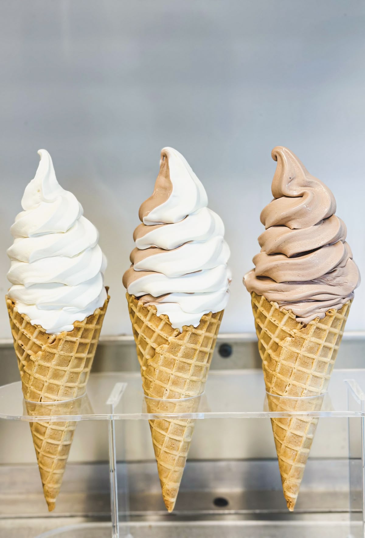 Vanilla Soft Serve Cone