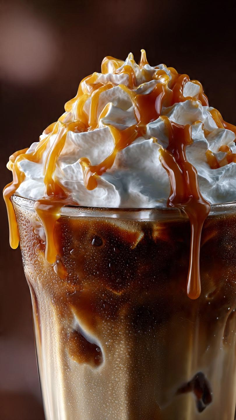 Caramel Frappé (Medium)