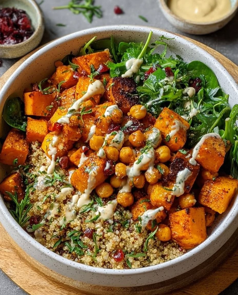 Shawarma Butternut Squash Bowl