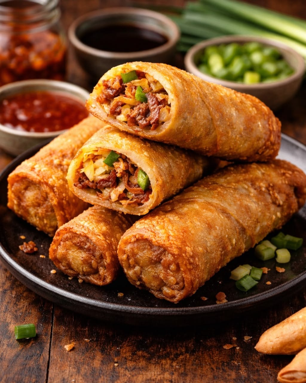Vegetable Spring Rolls (4-piece)