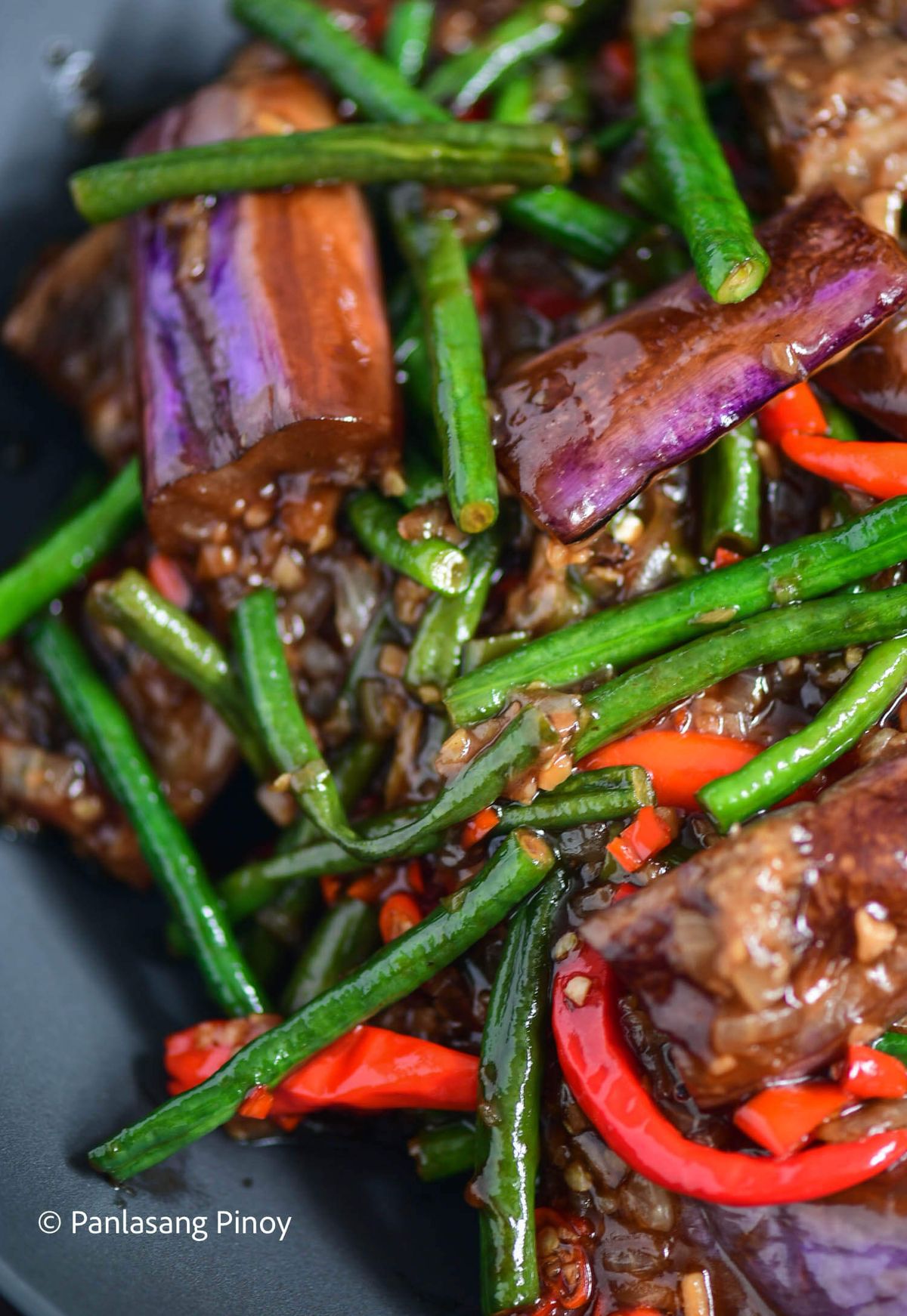 Stir-Fried Eggplant