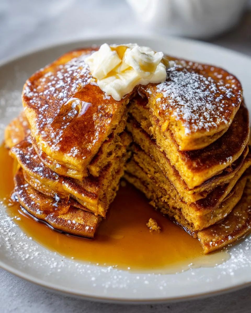 Pumpkin Spice Pancakes