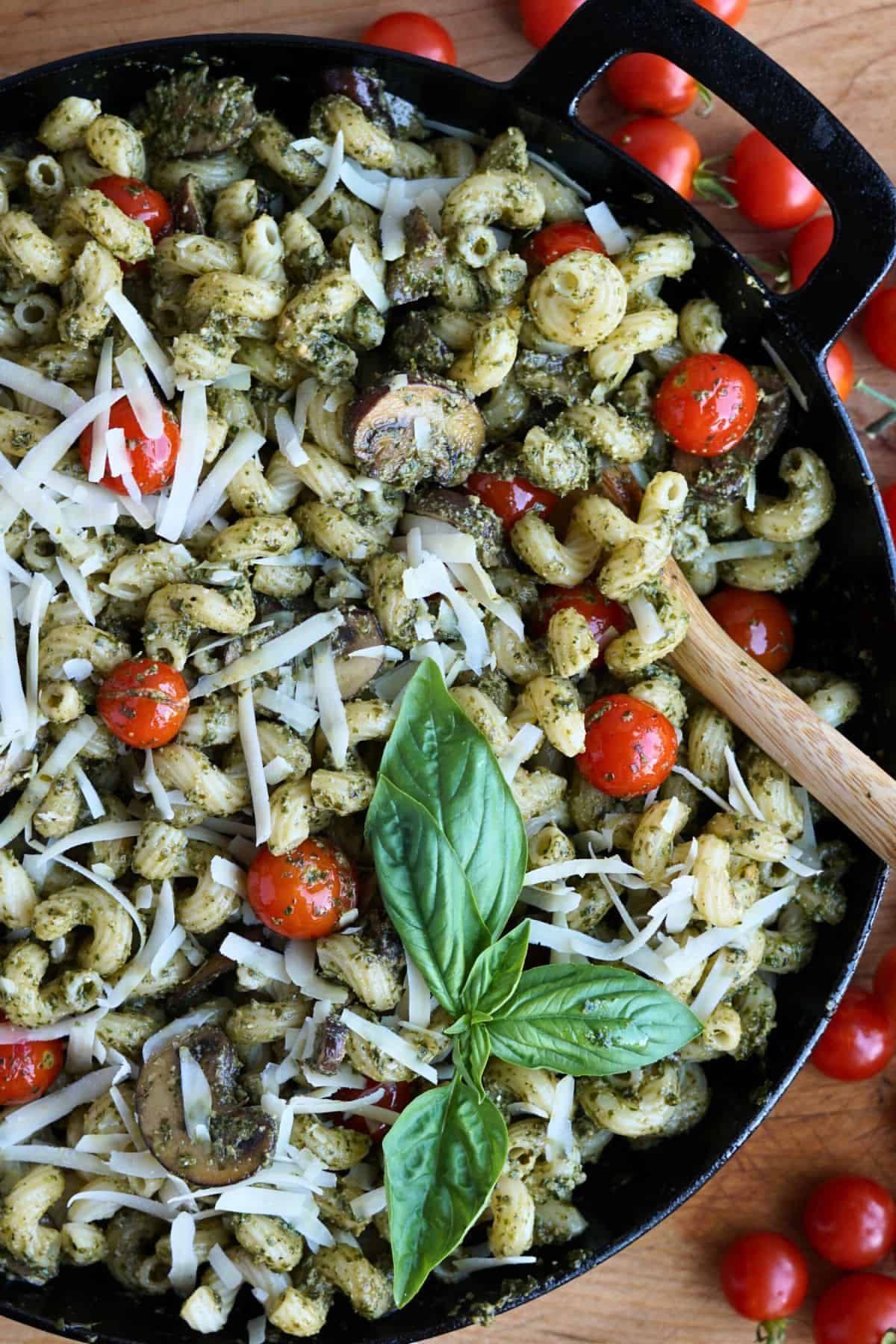 Pesto Cavatappi (Regular)