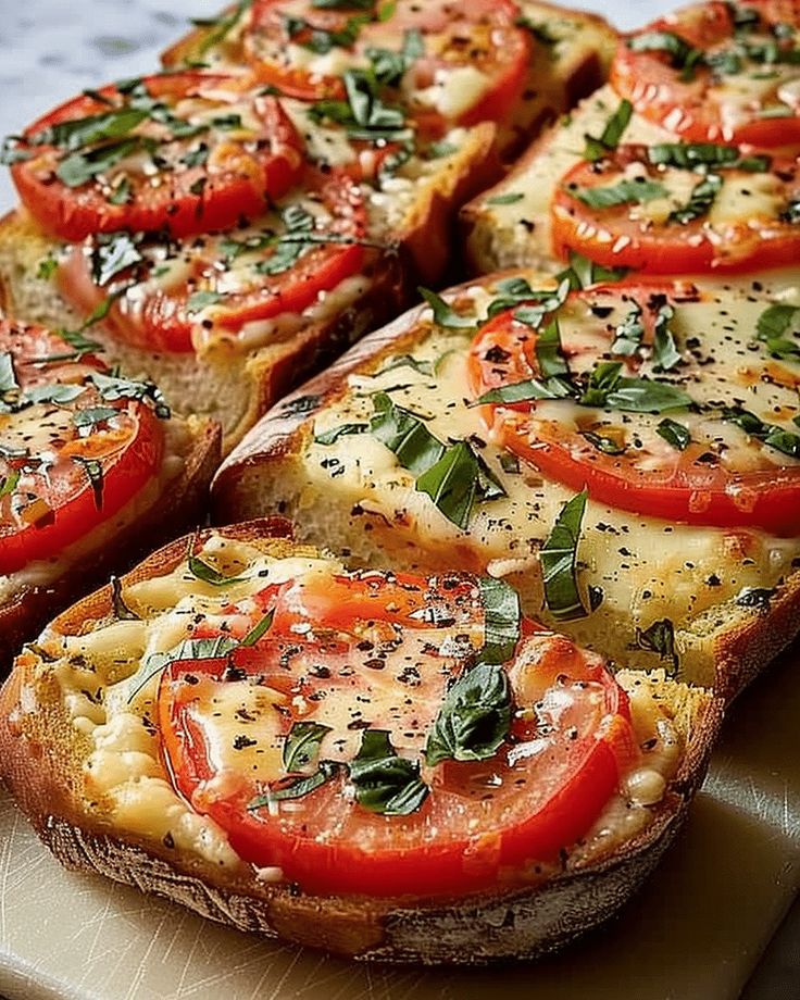 Tomato Garlic Bread
