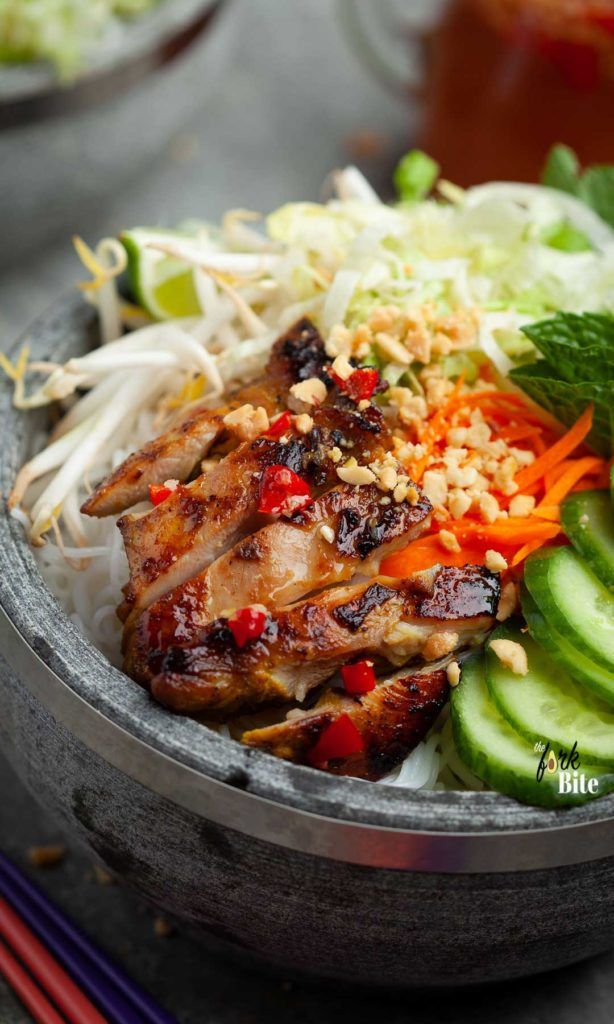 Grilled Chicken (Bún Gà Nướng)