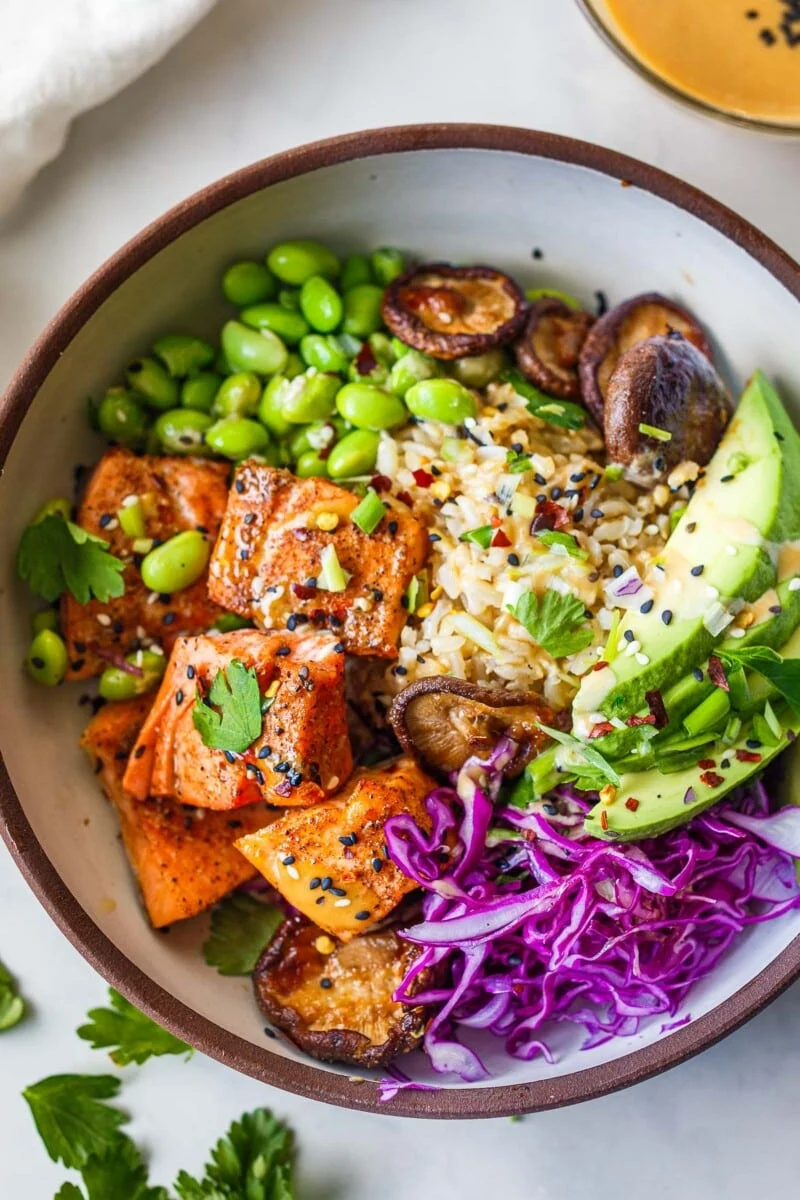 Miso Salmon Bowl