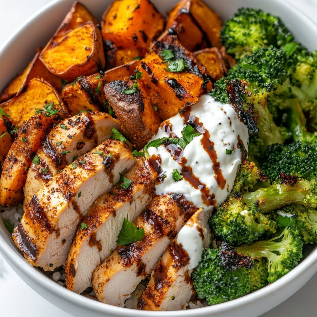Roasted Miso Chicken Bowl