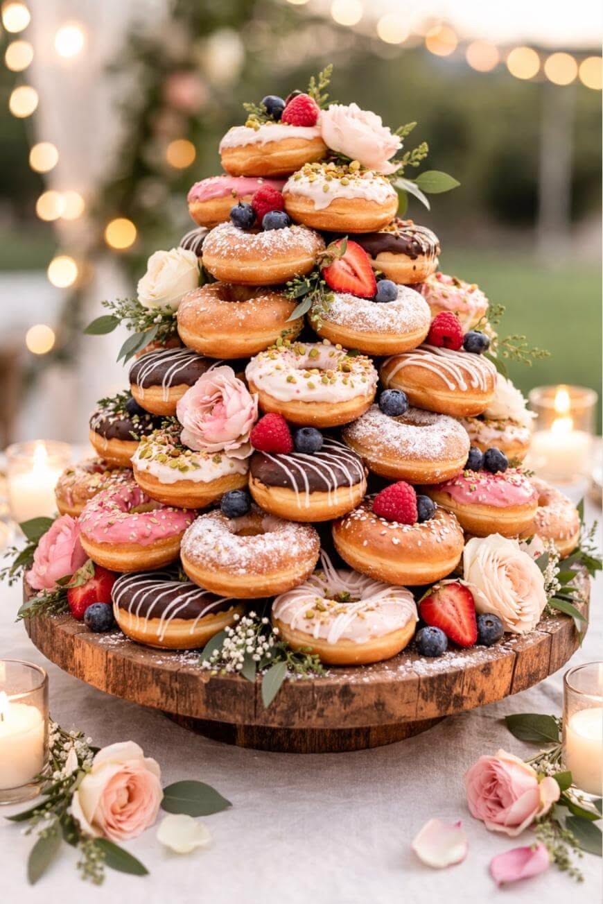 Triple Bundtlet Tower