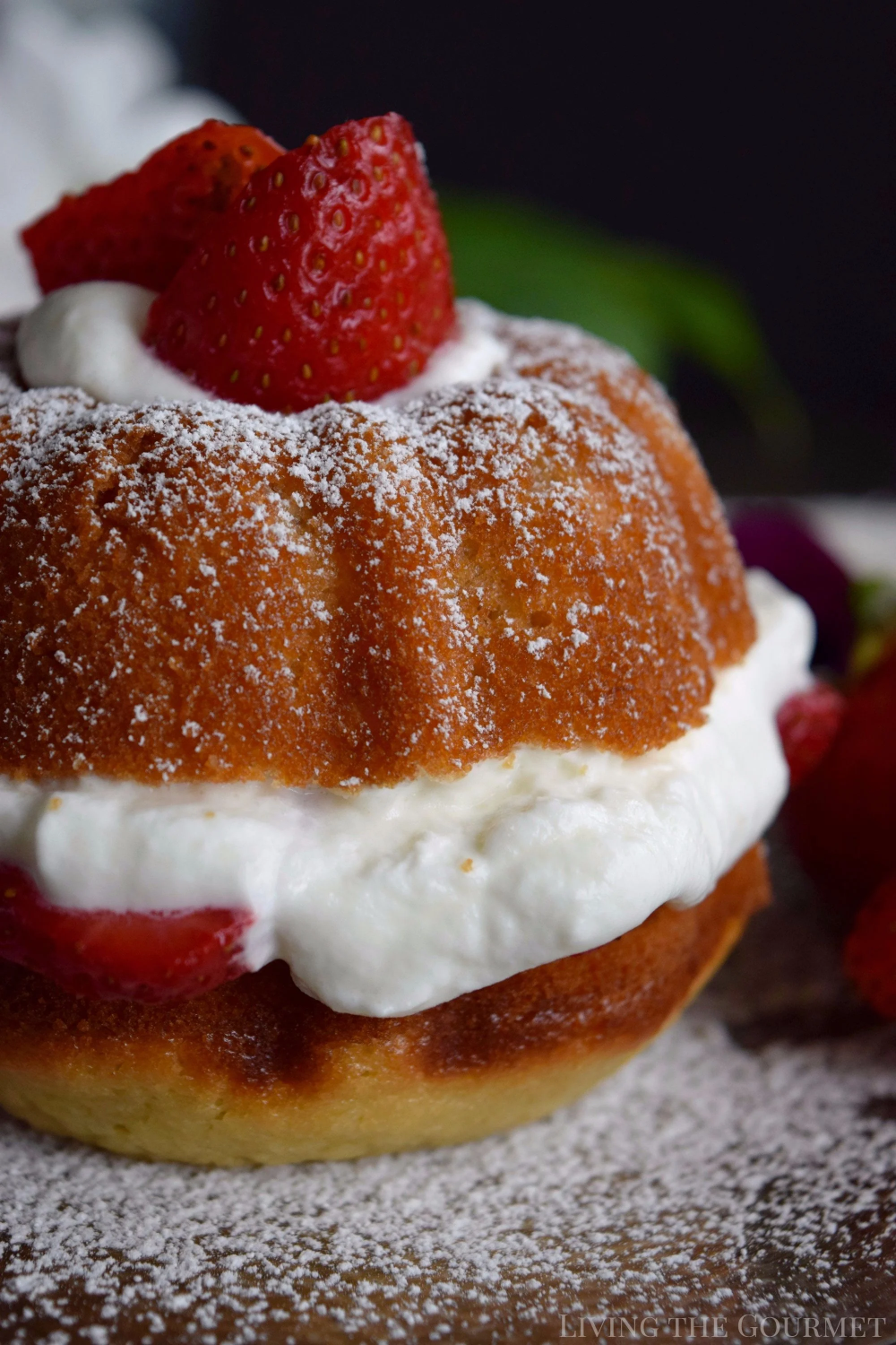 Strawberries & Cream Bundtlet