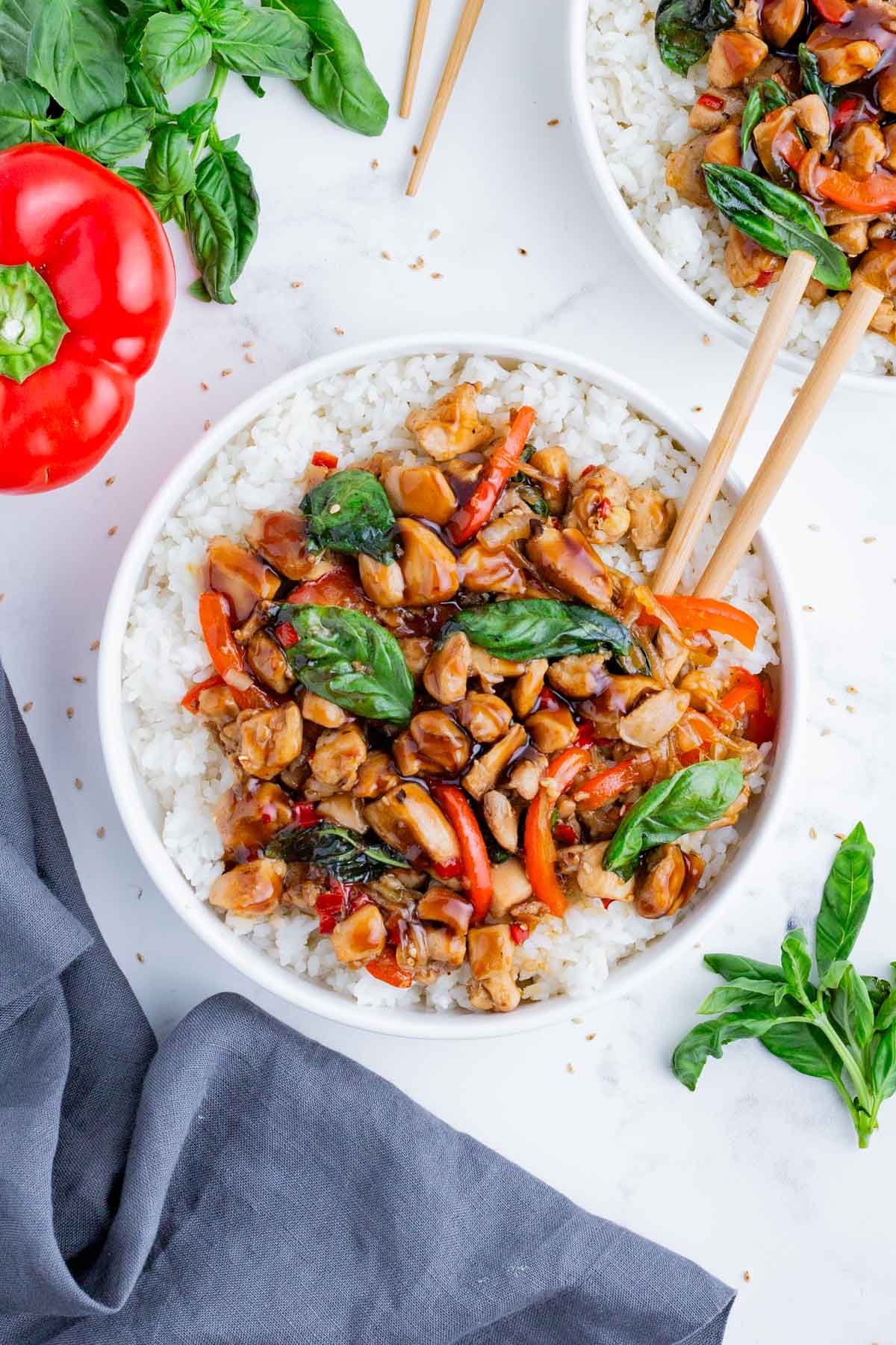 Basil Chicken